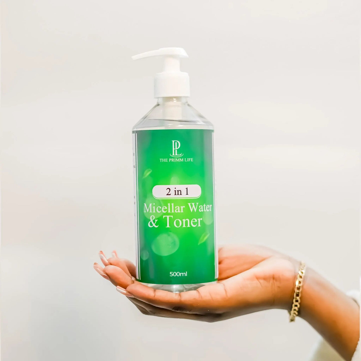 2 in 1: Micellar Cleansing Water & Toner – The Ultimate Makeup Remover for Sensitive Skin