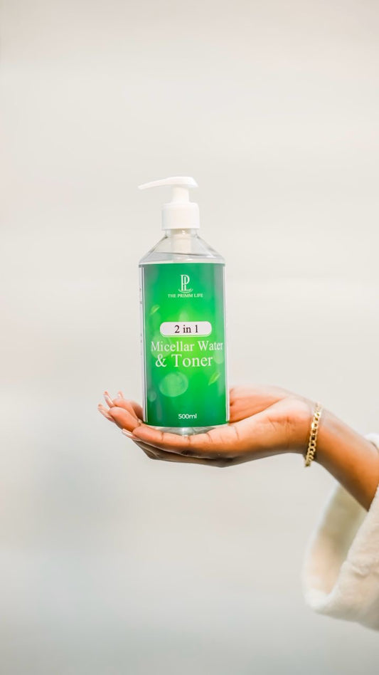 2 in 1: Miscellar Cleansing Water & Toner