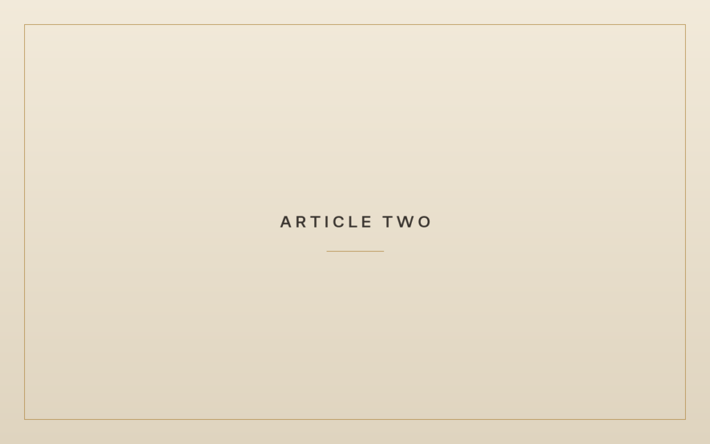 Article Two