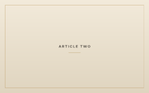 Article Two