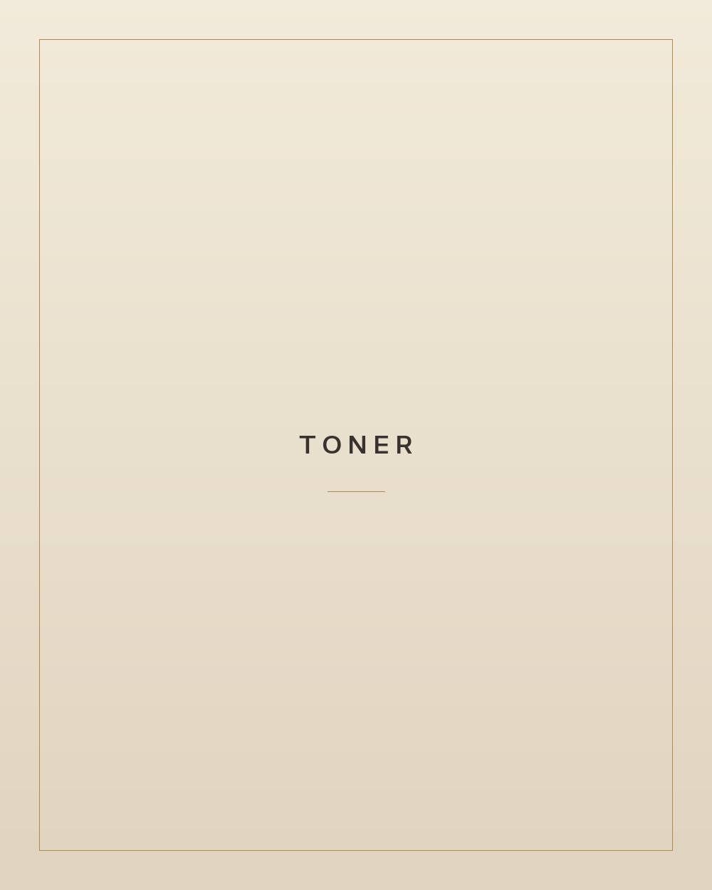 Toner
